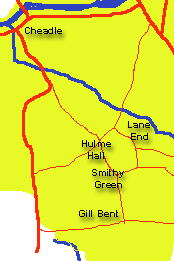 Hamlets Comprising Cheadle Hulme