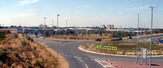 Handforth Dean Shopping (Marks & Spencers, Tescos, Allders) and Handforth - Cheadle Hulme Bypass