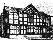 Hulme Hall in 1892