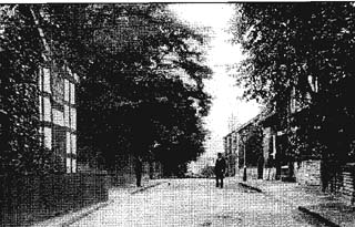 Hulme Hall Road looking North