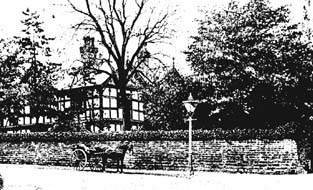 Hulme Hall in 1904