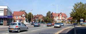 Crossroads (B) from Station Road (in 2000)