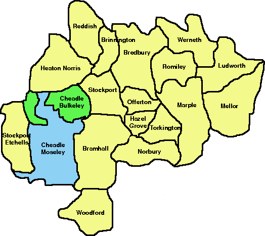 Stockport Townships - late 1800s